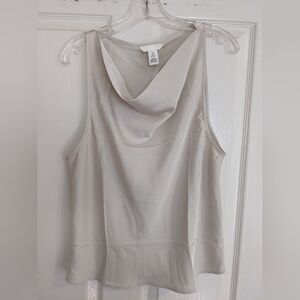 H&M Sleeveless Cowl Neck Women's Sleeveless Top NWT